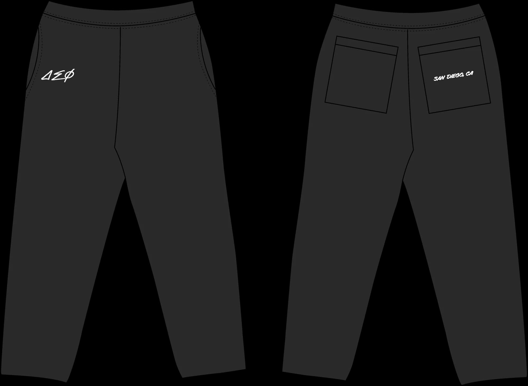Delta Sigma Phi compass sweats