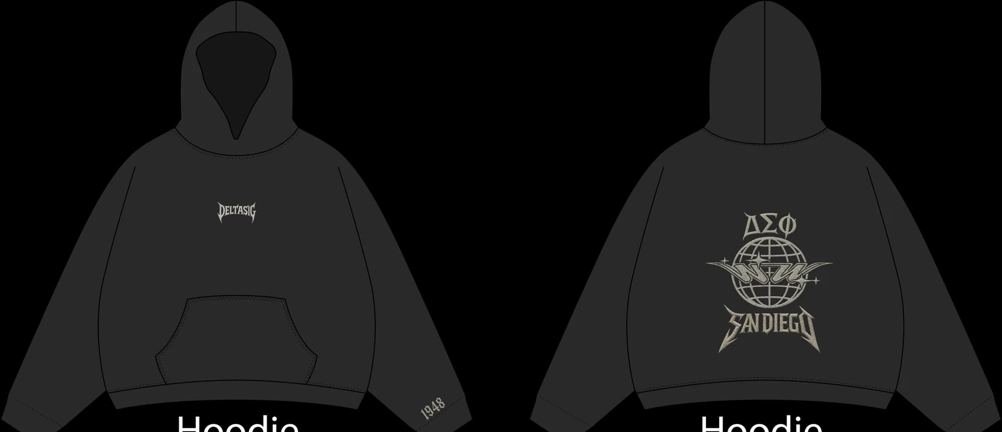 Delta Sigma Phi worldwide hoodie